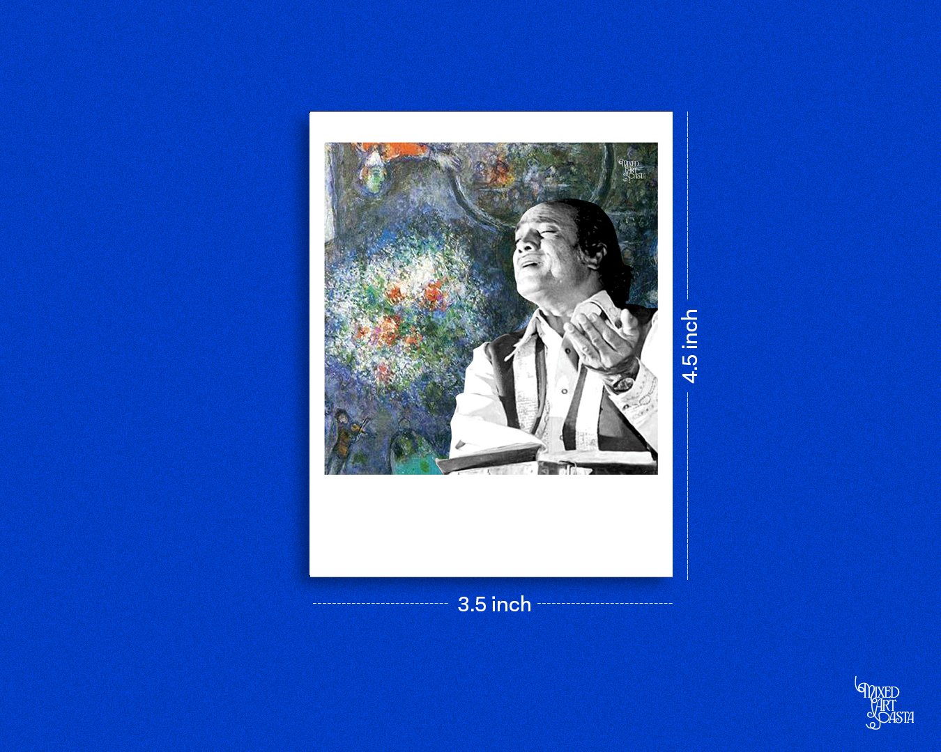 Mehdi Hassan x Musicians by Marc Chagall x Ranjish Hi Sahi Polaroid