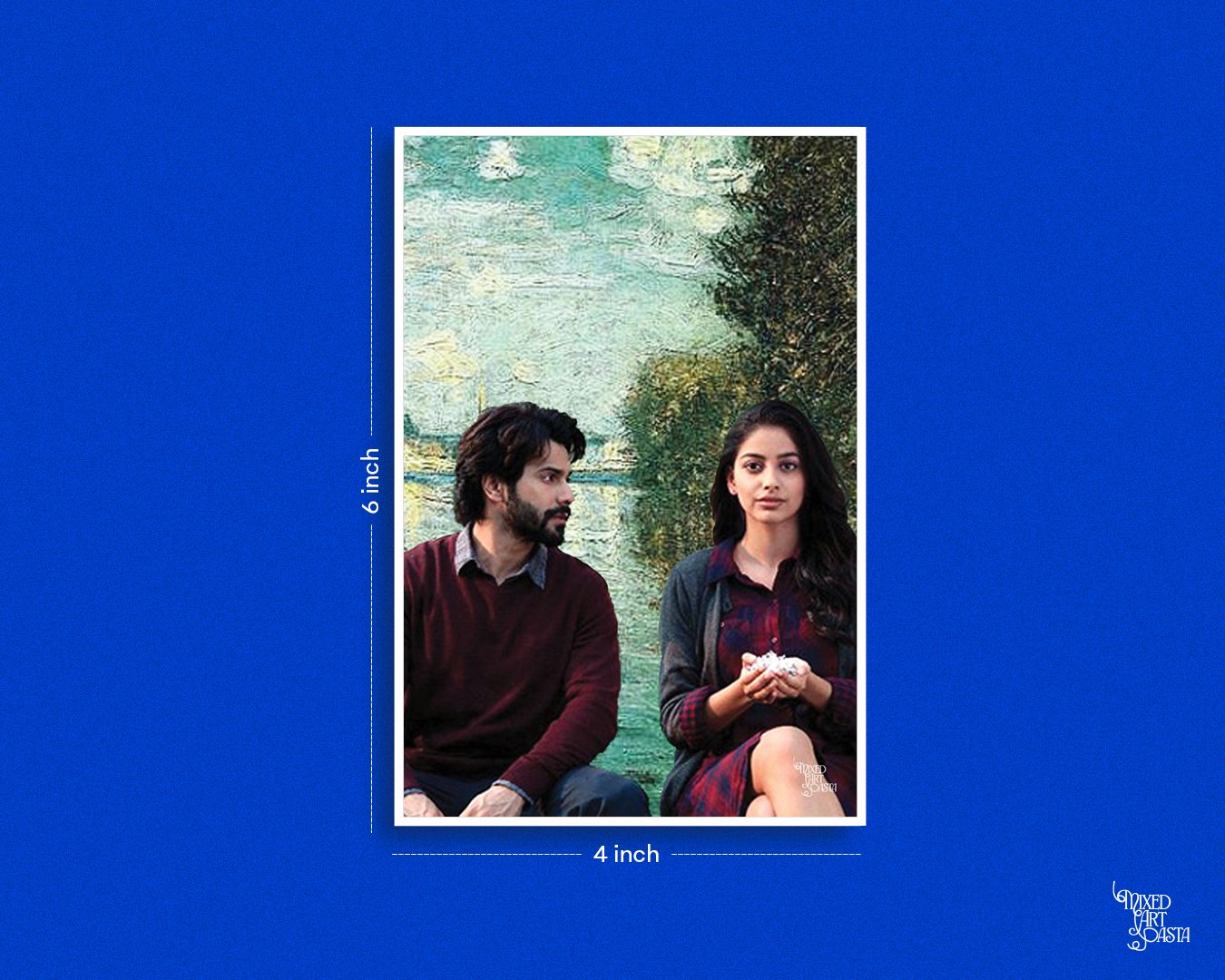 October x Autumn Effect at Argenteuil Postcard