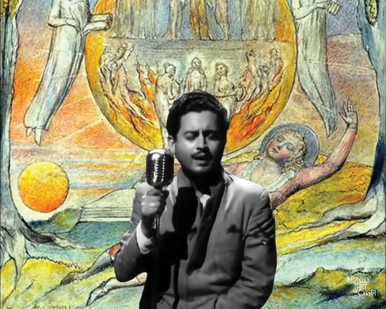 Pyaasa x Jinhe Naaz Hai Hind Par x The Youthful Poet`s Dream