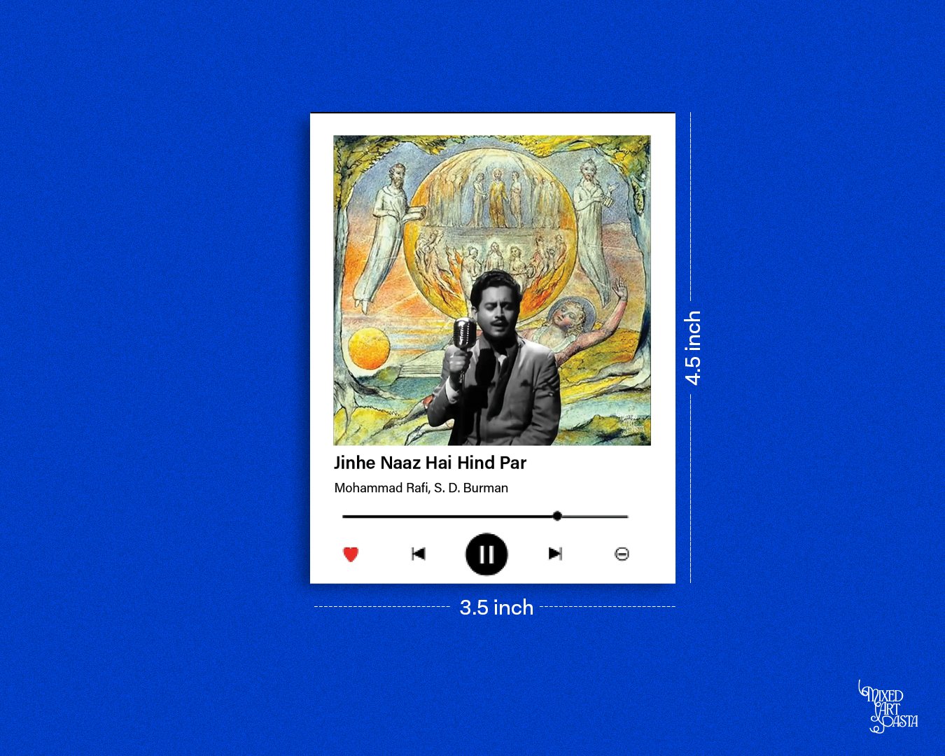 Pyaasa x Jinhe Naaz Hai Hind Par x The Youthful Poet`s Dream Music Polaroid