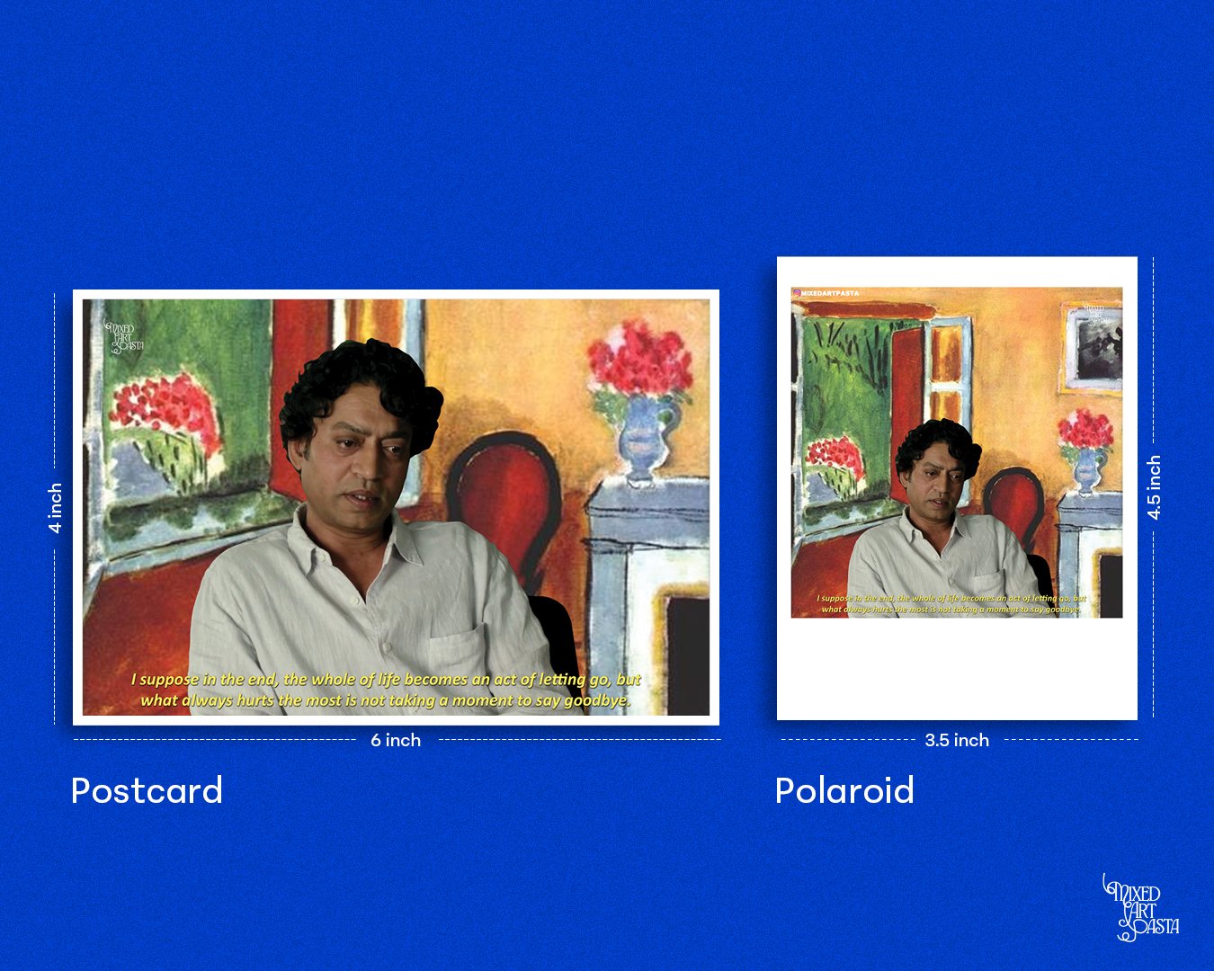 Remembering Irrfan Designs