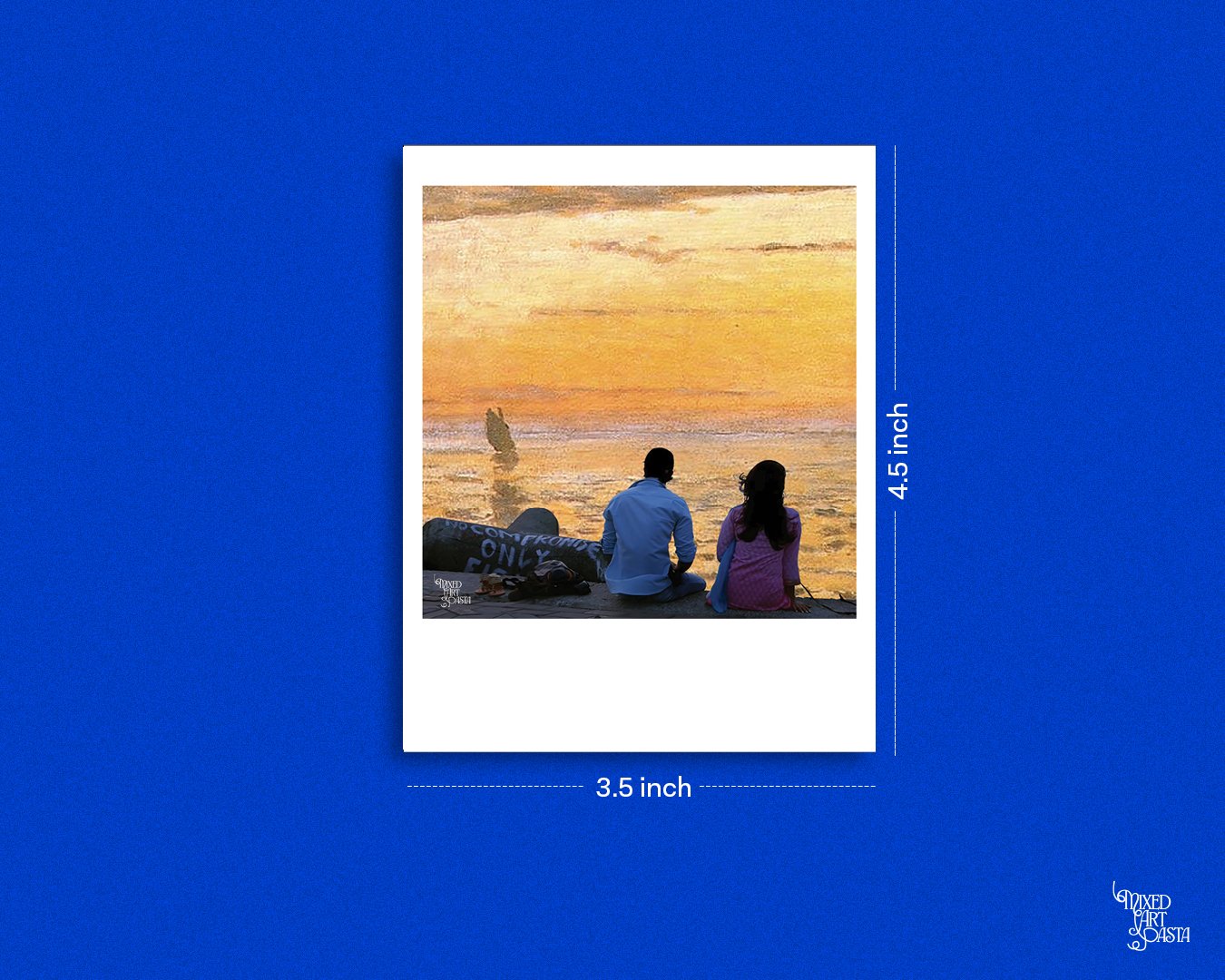 Wake Up Sid x Iktara x Seacost at Saint Adresse, Sunset Polaroid Wake Up Sid x Iktara x Seacost at Saint Adresse, Sunset Polaroid