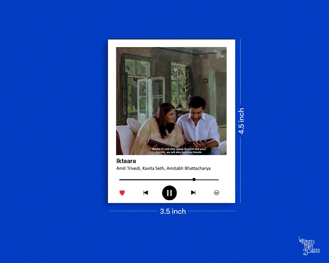 Wake Up Sid x The Interior x Iktara Music Polaroid