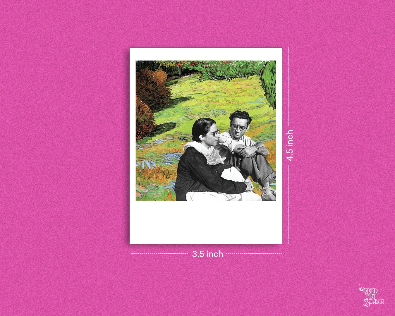 Ghazal and Poetry Set of 5 Polaroids