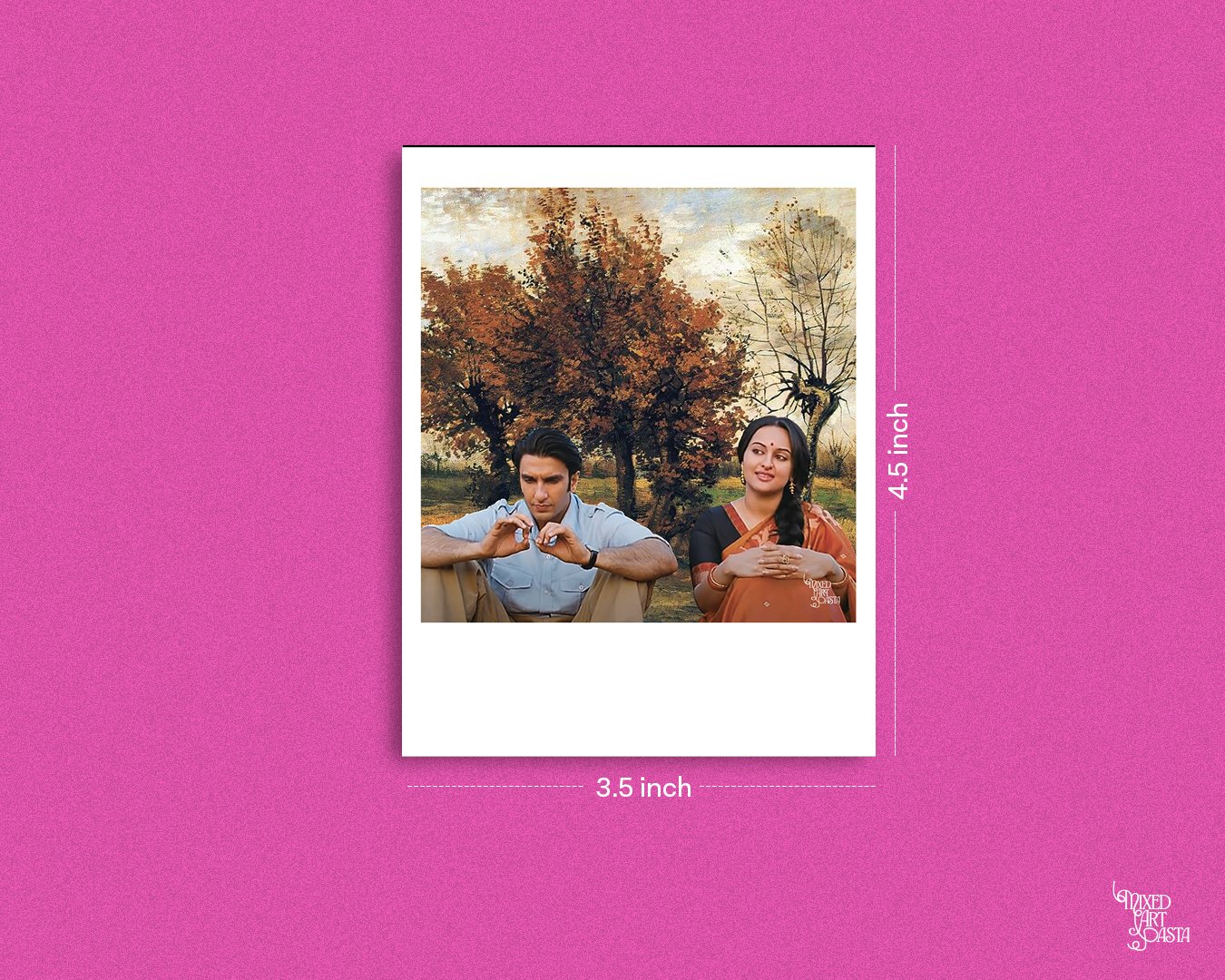 Millenial Bollywood Love Polaroid Set_04 Millenial Bollywood Love Set of 5 Polaroid