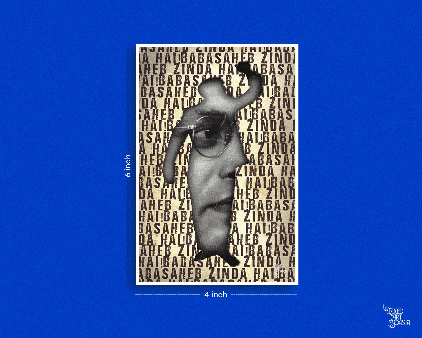Babasaheb Zindabad Postcard